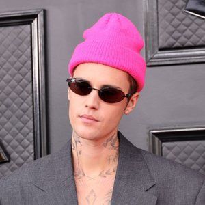 NWOT - Justin Beiber Hot Pink Beanie